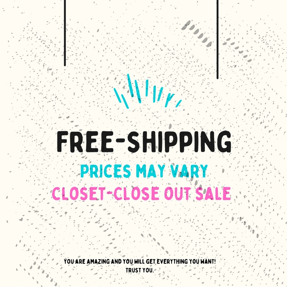 CLOSET CLOSE-OUT SALE